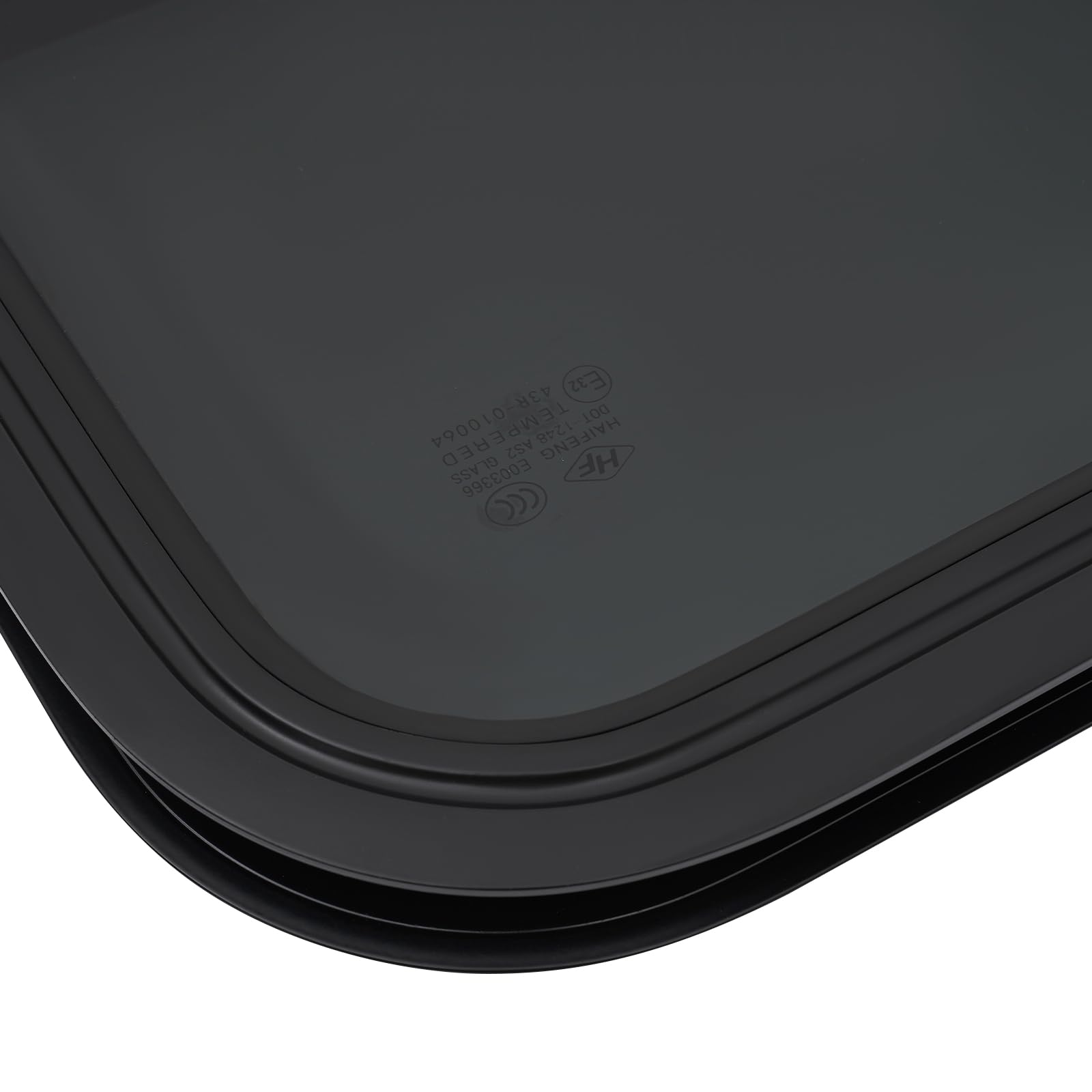 Finestra scorrevole per camper | impermeabile con rete di insetti, finestrini laterali di ricambio per roulotte Van Camper (450 x 600 mm)