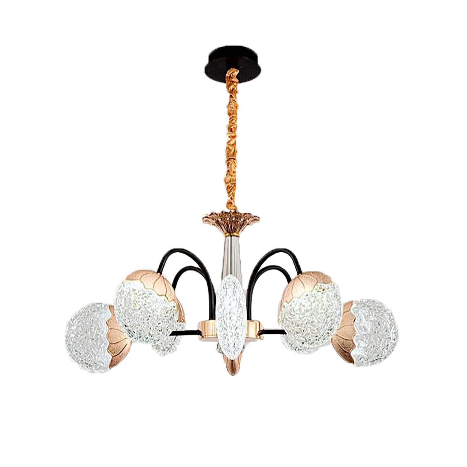 Lustre LED Suspendu Lampe Moderne Cuisine Salon Chambre Intensité Variable Continu 100x78cm