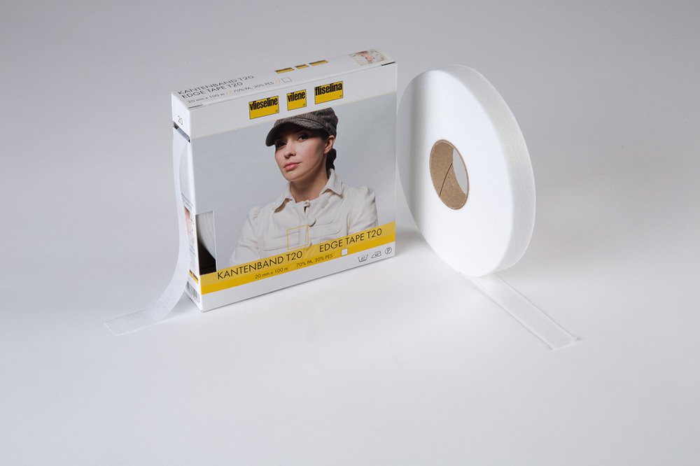 Vlieseline White Edge Tape Gp 2 Cm X 100 M