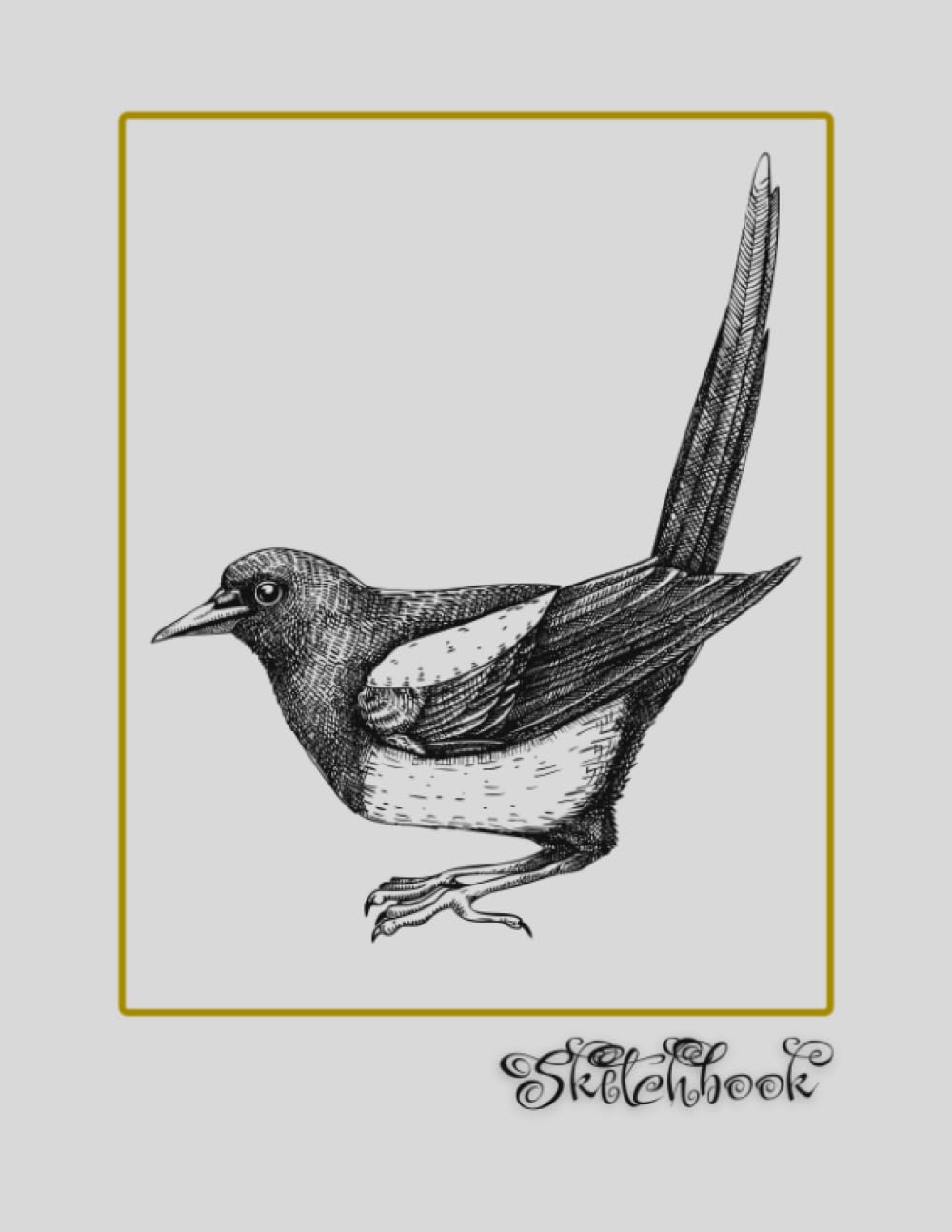 Sketchbook: Bird Sketch, Large 8.5" x 11", 110 Pages, Perfect for Everyone, Crayons, Pencils, Drawing and Sketching