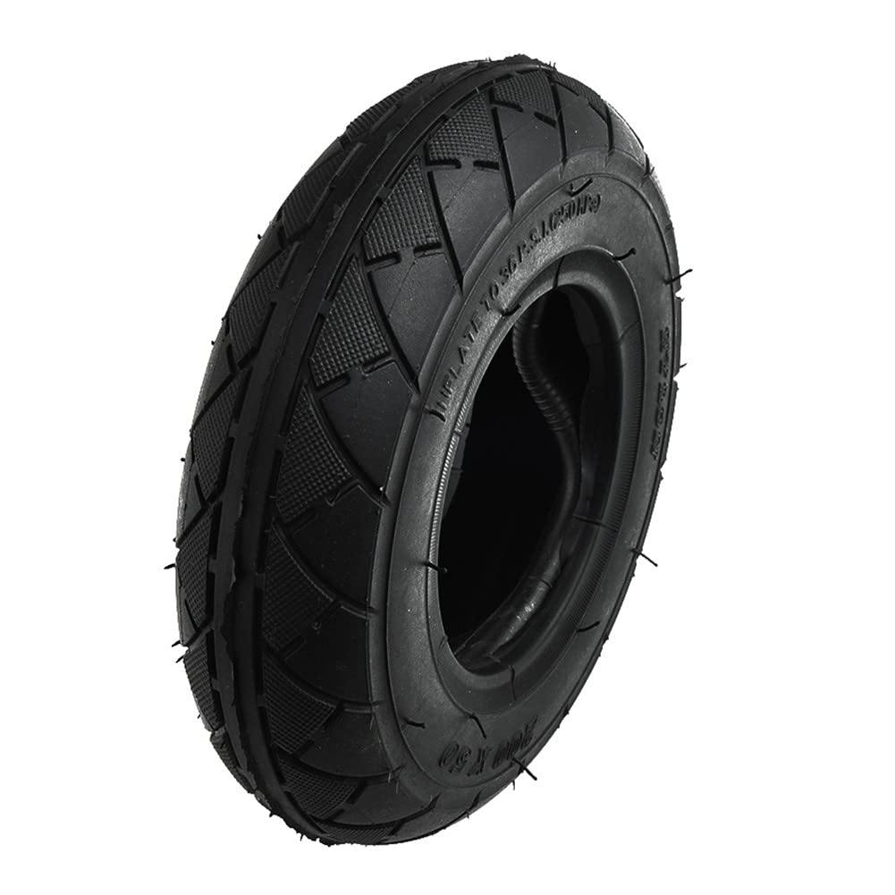 Chambres à Air Scooter Électrique 200x50 - 2 Pièces Caoutchouc Anti-Chocs 20,3 Cm