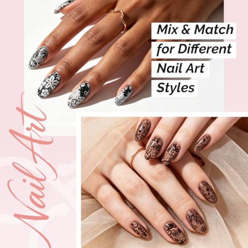 Image of MelodySusie Lace Nail Foil 20 Rolls