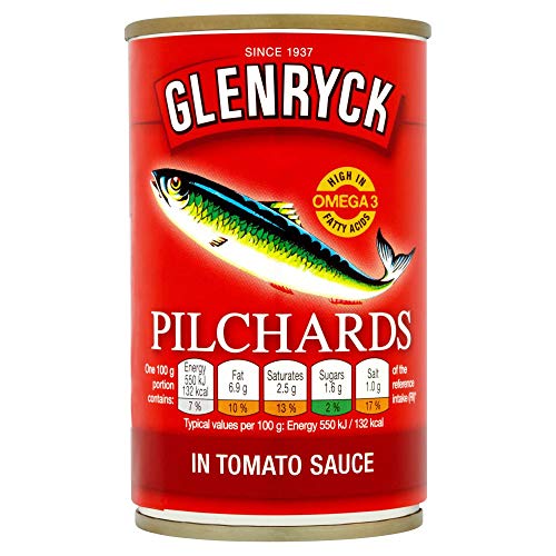 Glenryck Pilchards 155g x 6