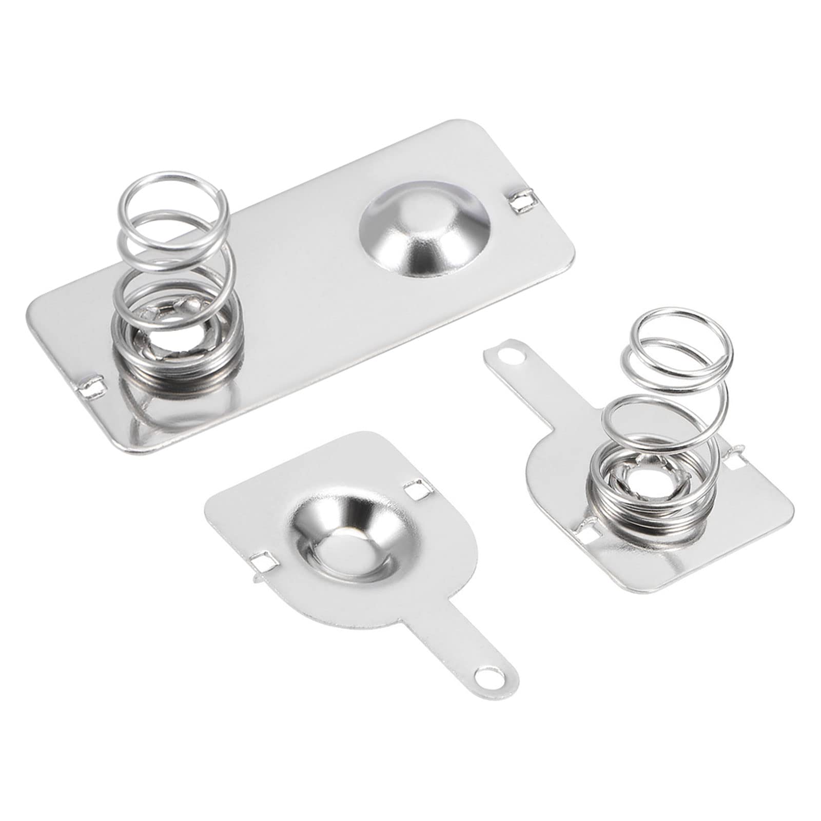 QUARKZMAN AA Batteria Piastra 24mmx11mm 20pz 12mmx12mm 20 Coppie Positivo a Negativo Molla Contatto