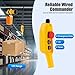 2200lbs Electric Chain Hoist & 1 Ton Overhead Crane, 1300W 110V Electric Hoist with Lifting Height and Remote Control, Capacity for Garage Warehouse Construction and Industrial Lifting