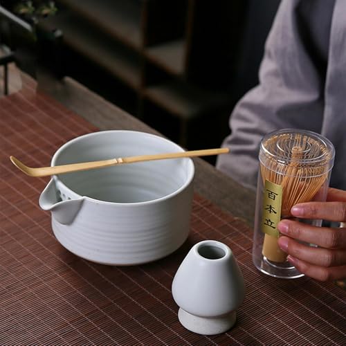 Fouet à matcha ensemble mélangeur et agitateur multifonctionnel réutilisable - 4