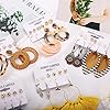 47-Pairs-Fashion-Earrings-for-Women-Girls-Boho-Statement-Tassel-Rattan-Leather-Earrings-Ethnic-Fashion-Butterfly-Stud-Acrylic-Hoop-Silver-Drop-Dangle-Earrings-Set-for-Birthday-Everyday-Jewelry-Gift 47 Pairs Earrings for Women Girls, Boho Statement Tassel Rattan Leather Earrings Butterfly Acrylic Hoop Stud Drop Dangle Earrings Set, Hypoallergenic for Sensitive Ears