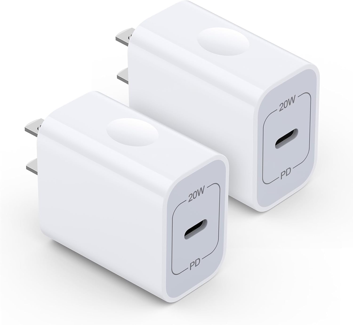 2-Pack Samsung Fast Charging Block Type C Adapter USB C Wall Plug for Samsung Galaxy A35 5G/A16/A15/Z Flip6/A25/S24 Ultra/A54/A14/S23FE,iPhone 16 15,Pixel 9 Pro XL/8a/7,Moto G Stylus 5G,Edge Razr 2024