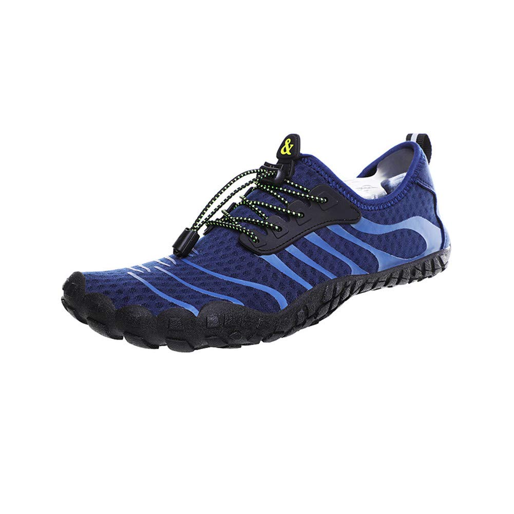 Chaussures De Plage Aquatiques Homme Femme - Chaussons Pieds Nus Respirants Antidérapants Pour Piscine, Plongée Et Yoga