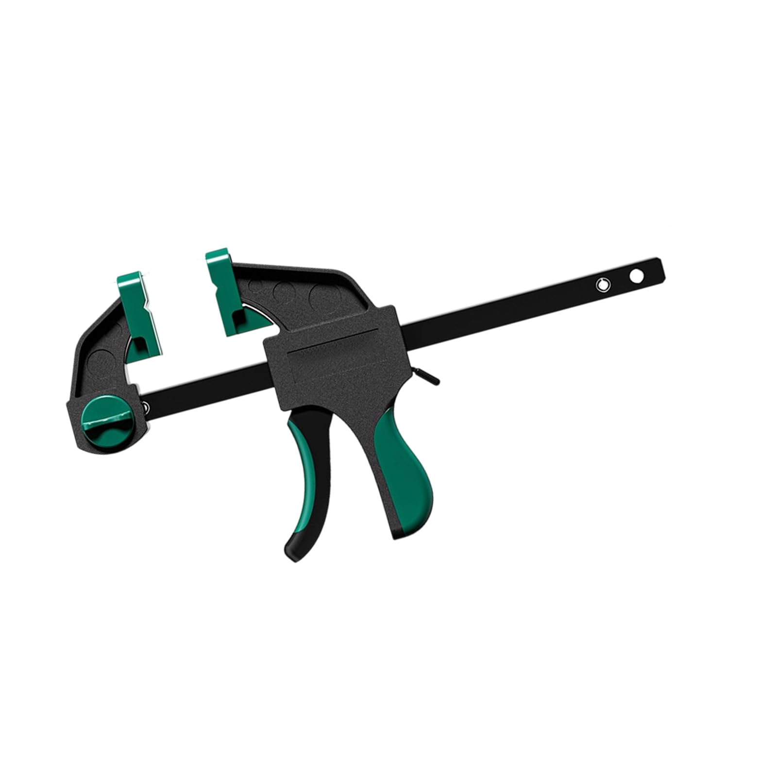 Duty Steel Woodworking Clamp with Quick Releases Ratchets Clamp for Secure Holding and Antislip Grip Professional Quick Adjust Ratchet with Comfort Handle for Carpentry Projects