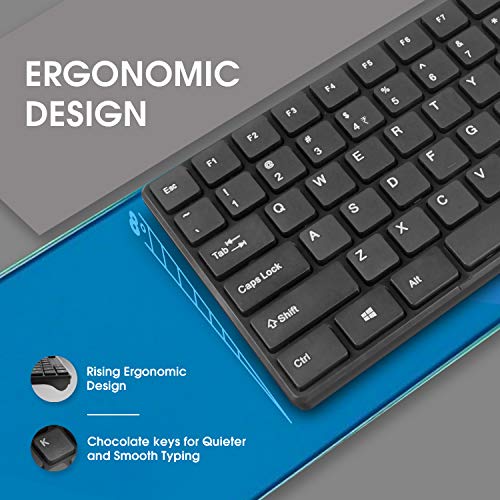 Wireless Keyboard And Mouse Combo Zebronics Wireless Keyboard And