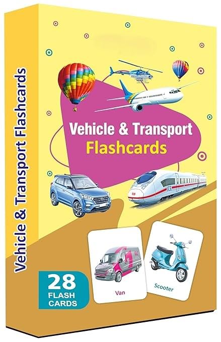 Prime Exodus Vehicle & Transsport Flash Cards for Kids Early Learning | Easy & Fun Way of Learning 1 Year to 6 Years Babies and Kids (B0DHQQLV9R) Amazon Price History, Amazon Price Tracker