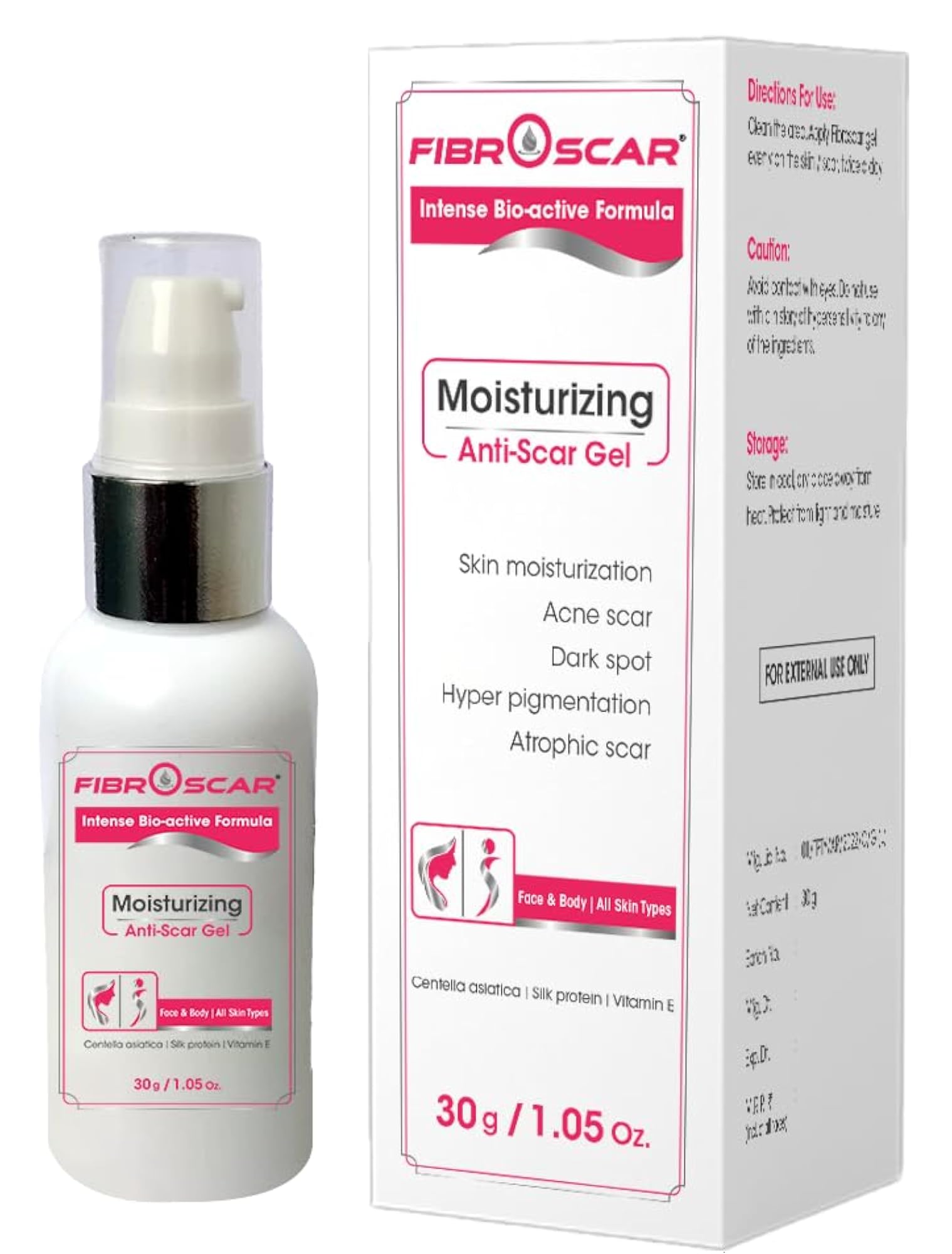 Silk Protein Anti-Scar Gel, 30g