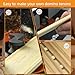 SpeTool Carbide Router Bit 1/2 Shank Compatible with Festool Domino Joiner, 6mm Domino Tenon Cutters for Woodworking