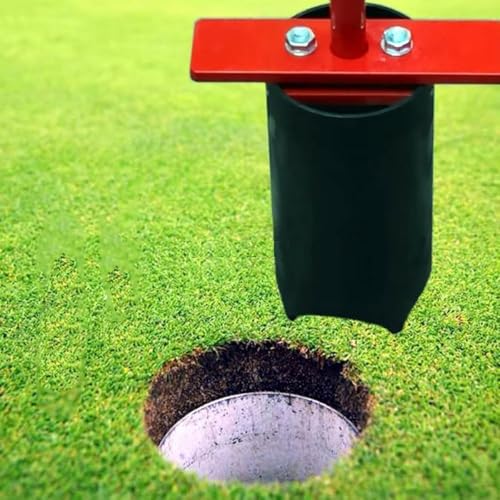 Coupe-trou manuel de golf outil à levier manche en bois - 5