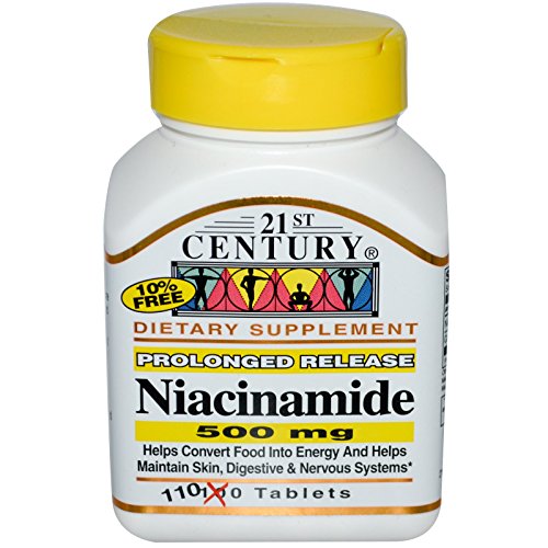 21st Century, Niacinamide, 500 mg, 110 Tablets - 2pc