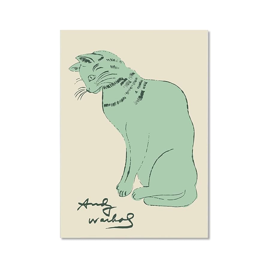 アンディ・ウォーホル　ねこ　2枚セット 71LYNp3U-8L._UF350,350_QL50_.jpg