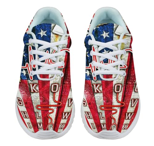 Nurses Day Shoes for Women Men Trail Running Casual Fashion Sneakers Slip-on Tennis Shoes