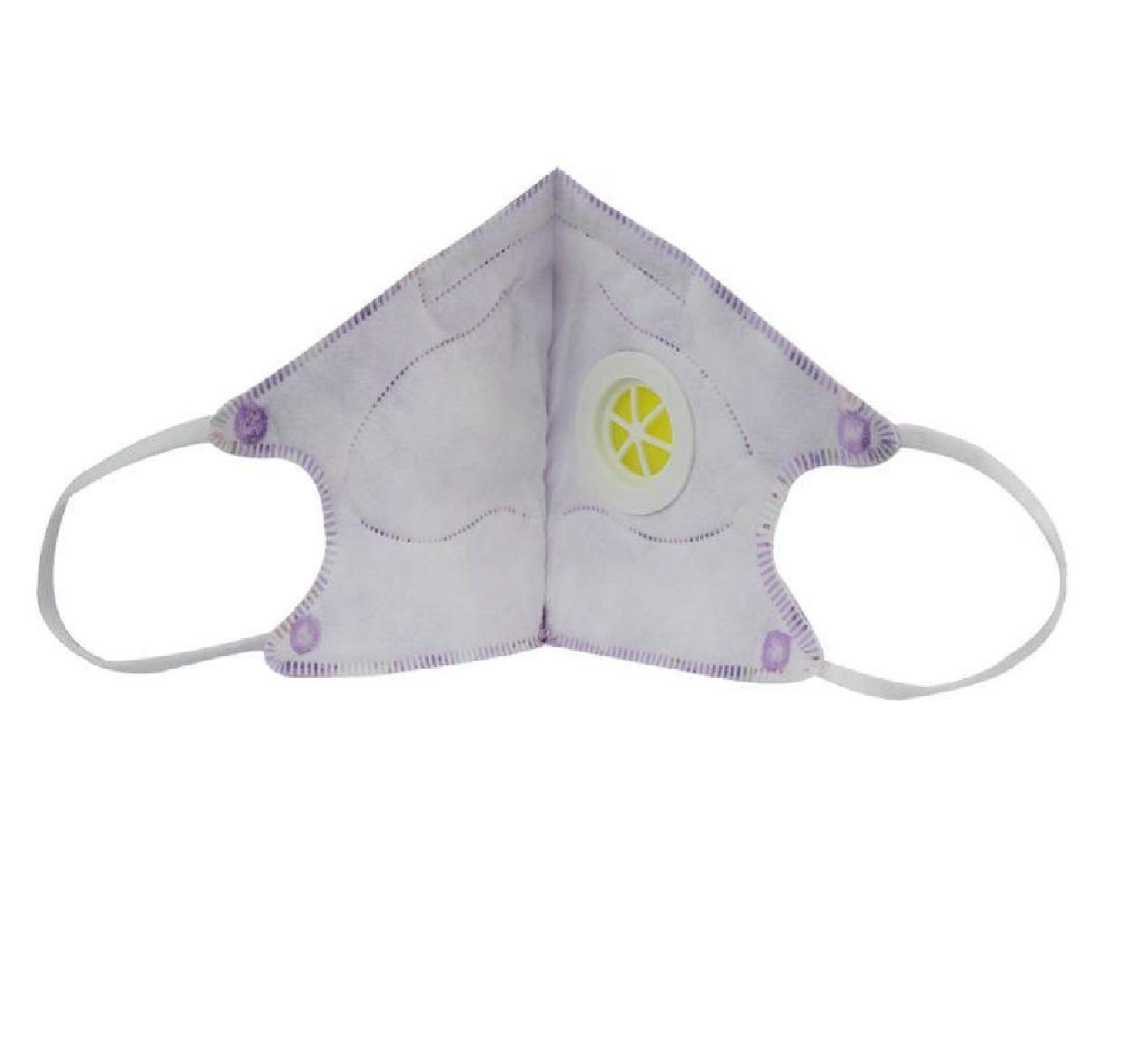 Jonty Cotton Reusable N95 Mask (Pink, With Valve, Pack of 1) for Kids 2