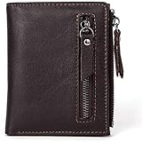 Esta cartera es muy delgada, que cabe en el bolsillo perfectamente sin abombamiento, mejor combinan elegancia, calidad y conveniencia, una billetera excepcional para los hombres de todas las edades, la cartera de este hombre es un gran regalo de cumpleaños viene bellamente empaquetados en una caja de regalo.