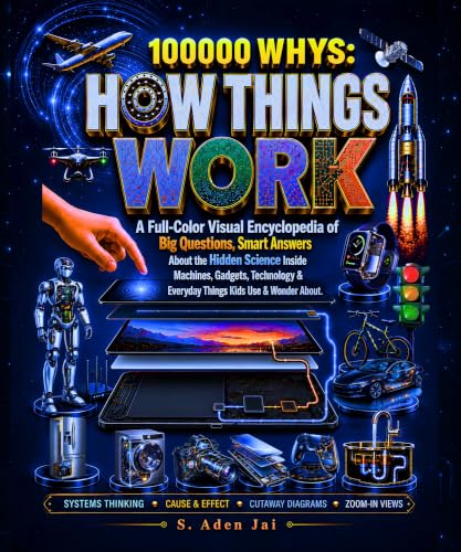 100000 WHYS: HOW THINGS WORK: A Full-Color Visual Encyclopedia of Big Questions, Smart Answers About the Hidden Science Inside Machines, Gadgets, ... ... WHYS Full-Color Encyclopedia Collection)