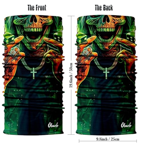 Image of Obacle Neck Gaiter Face Mask Bandana for Dust Wind Sun Protection for Men Women