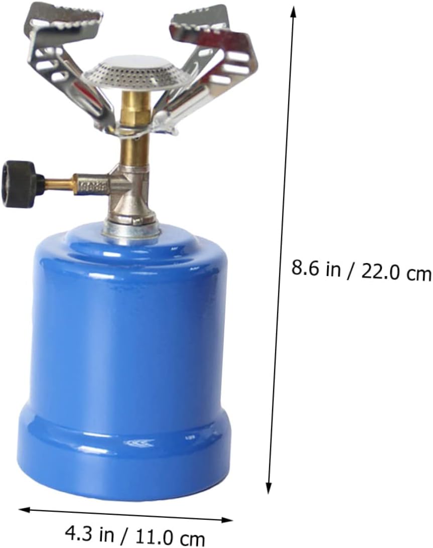 Portable Outdoor Camping Stove for Hiking Lightweight Backpack Stove with Durable Heatproof Material Compact Gas Cooker for Picnics and Outdoor Cooking