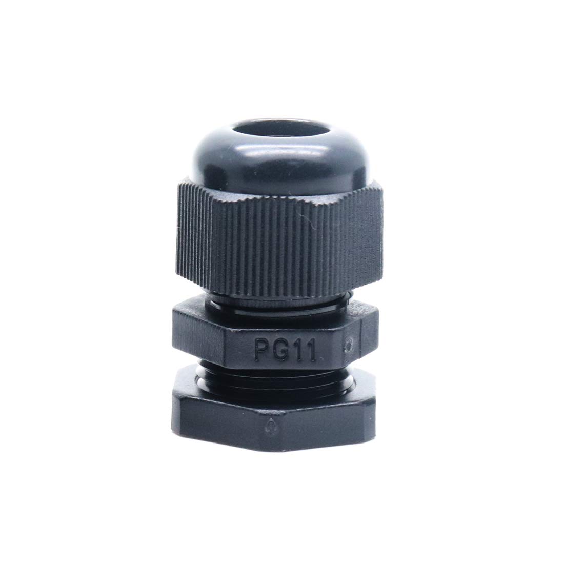 20PCS Nylon Black Cable Glands PG11 Plastic Waterproof Cable Gland Wire OD 5mm -10mm (0.2''-0.4'')-image-43