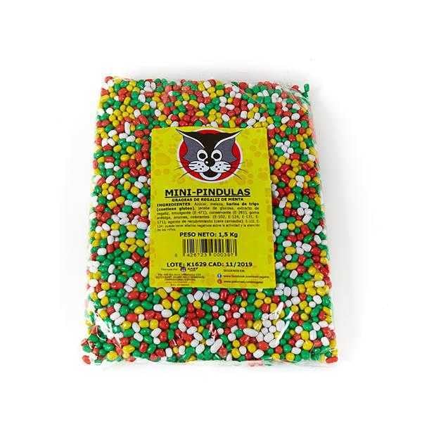 Pindulas Minigrageas Regaliz 1,5 kilos