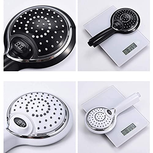 Ducha de mano LED LaseVe con manguera y boquilla de silicona miniatura 4