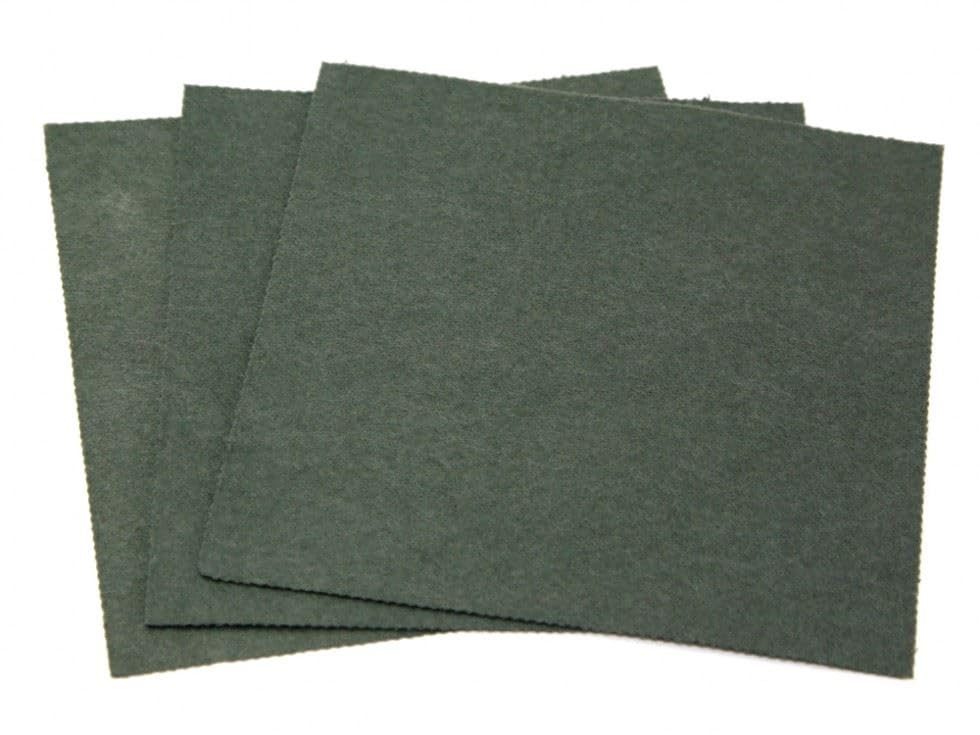 Minerva 9" Acrylic Felt Fabric Sheets (Value Pack) for Toymaking, Homecrafts, Handicrafts & DIY Charcoal Grey - per Pack of 50