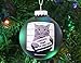 Tree Buddees Hilarious Cat Mugshot - Knocked Down The Xmas Tree Funny Glass Christmas Ornament