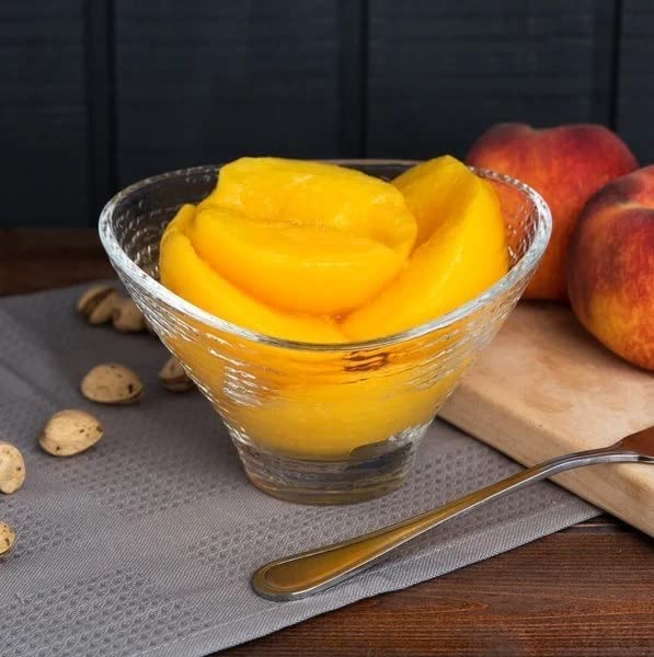 Miniatura 2 de Melocotones amarillos en rodajas | Latas de 15 onzas (paquete de 12) | Verificado sin OMG | Sin HFCS | Cultivado en California de primera calidad,