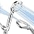High Pressure Shower Head with Handheld - OHDAY® 6-Mode Powerful Showerhead with 70'' Stainless Steel Hose, Adjustable Bracket and Built-in Power Wash to Clean Tub Tile Pets Bathroom Corner