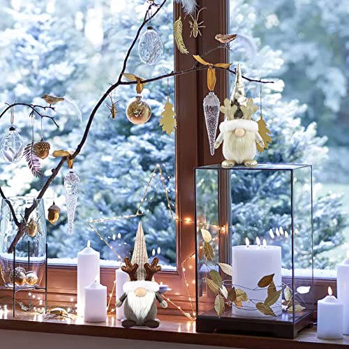 Godeufe Set di 2 Gnomi Natale, Decorazioni