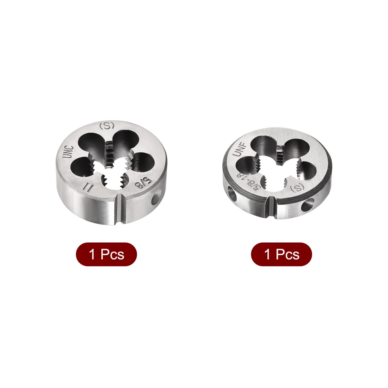 Burkit 5/8-27 UNS Gewindebohrer Set - Profi Werkzeug Für Metallgewinde