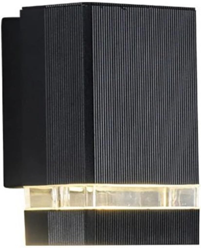 Applique murale haut et bas 19.5 cm étanche, luminaire haut de gamme pour façade et salon