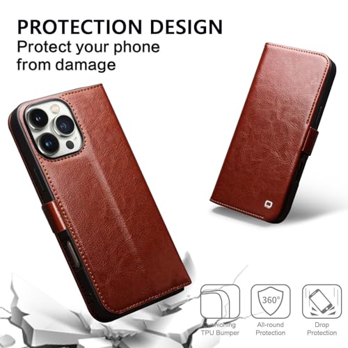 Étui en cuir véritable pour iPhone 16 Pro | Coque éco-responsable faite main - 4