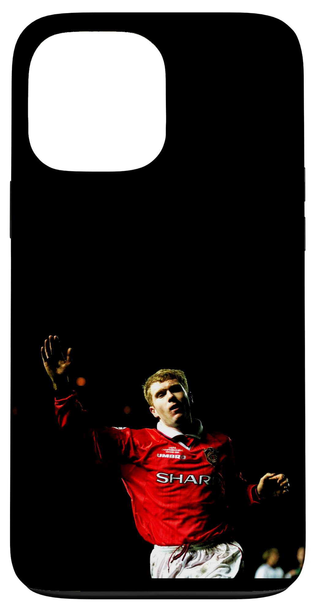 Paul Scholes Man Utd Valencia 1999 World Cup Football Case for iPhone 13 Pro Max