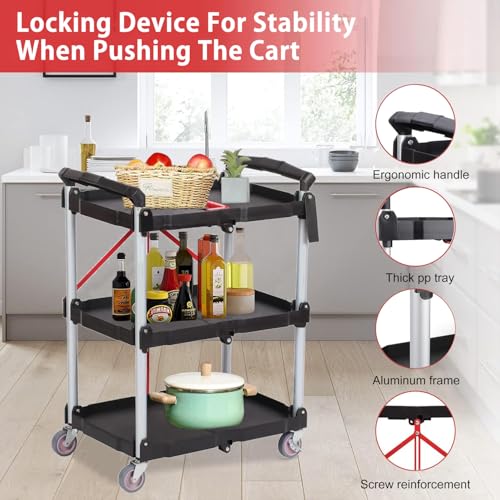 Chariot utilitaire robuste pliable pour ne plus porter de charges lourdes à la maison - 5