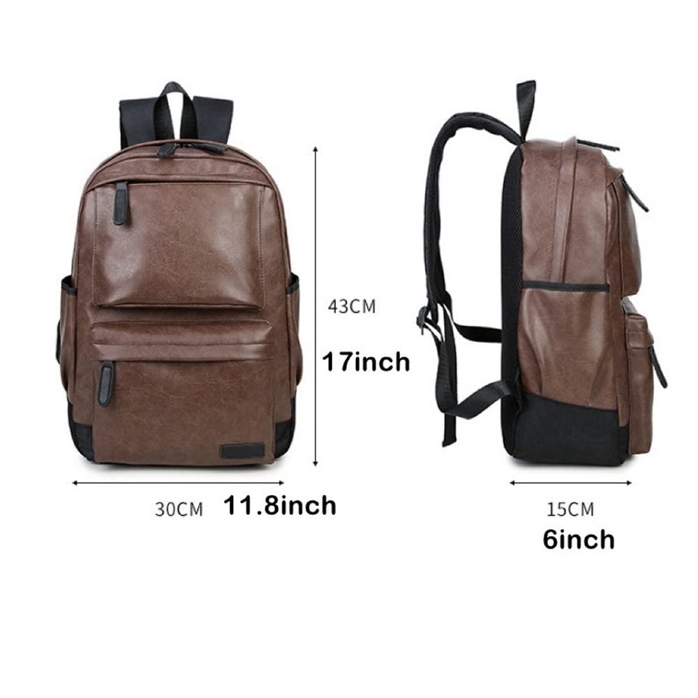 Woman Faux Leather DayBagpack HOUYTYU Women main image 4