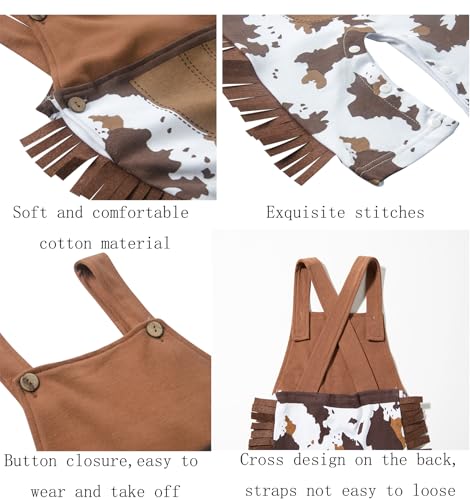 Disfraz Cowboy Western para Bebés 6-12 Meses miniatura 5