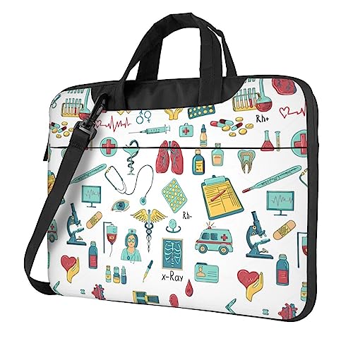 Bolsa de hombro para laptop de 15.6'' ultra duradera y resistente a roces diarios