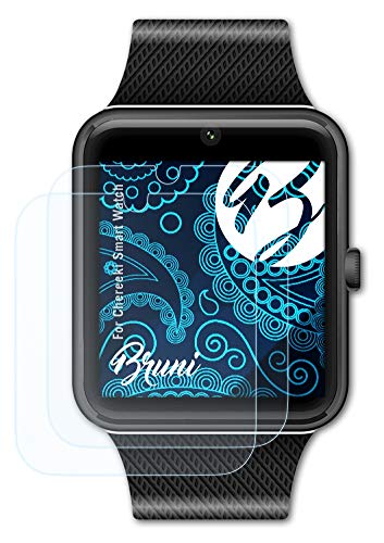 Bruni Screen Protector Compatible with Chereeki Smart Watch Protector Film, Crystal Clear Protective Film (2X)