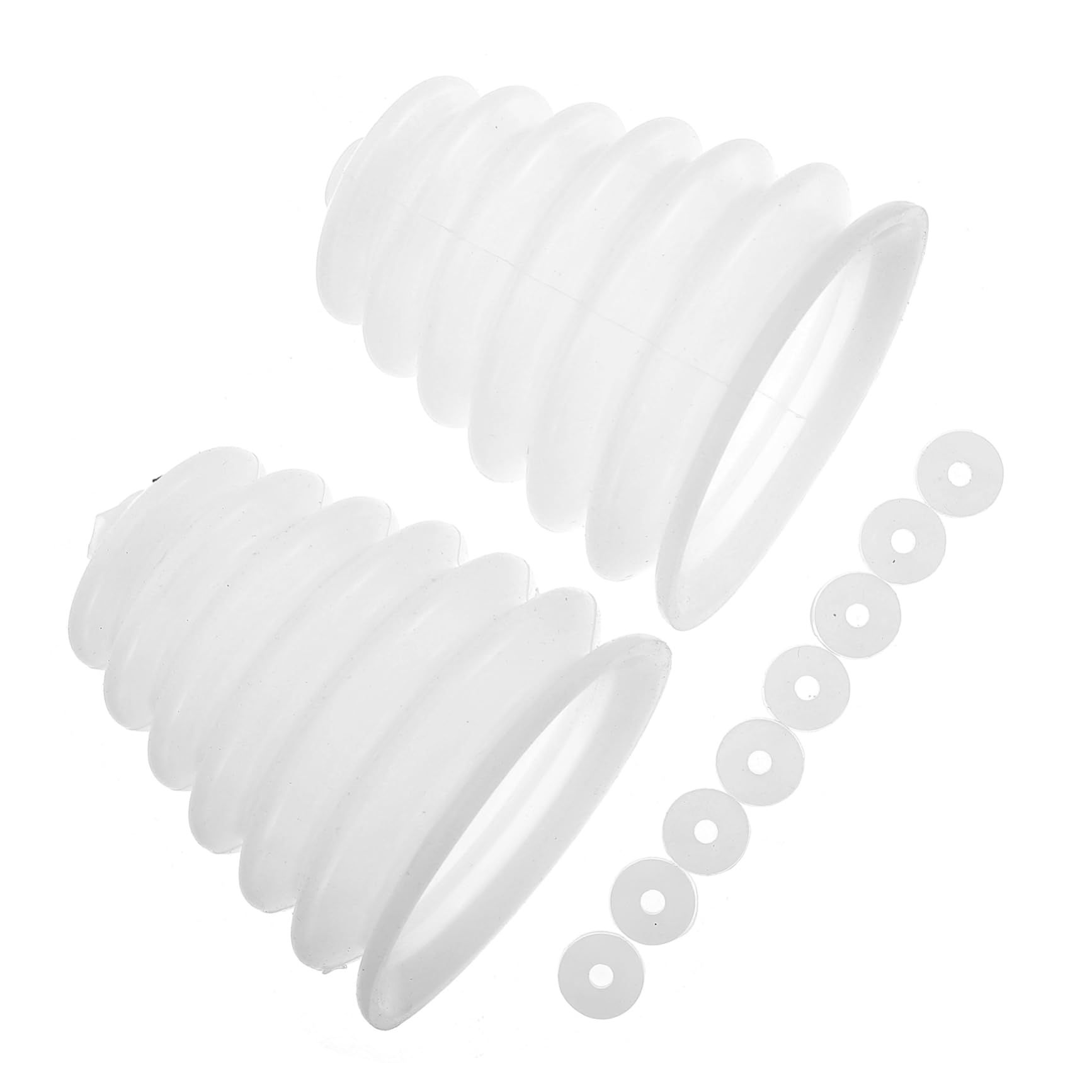 ARTIBETTER Silicone Bowl Drill Cover 2pcs Electric Drill Accessory Hammer Cover Collector Easy Dust Cleaning