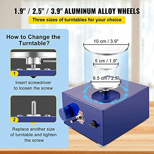 VEVOR Macchina per Ceramica Elettrica, 30W 220V