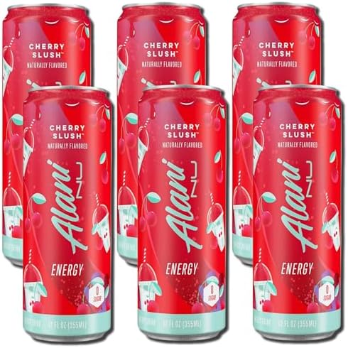 Amazon.com : New Alani Energy Drinks Cherry Slush Sugar Free, Low