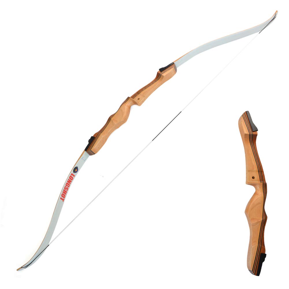 Amazon.co.jp: NMCPY 16～38LBS リカーブボウ テイクダウンボウ 初心者