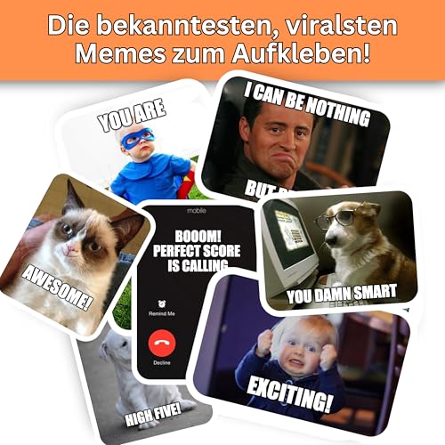 Nur positive Version Lehrer Memes Sticker/Aufkleber 180 Stk. / 60 Motive/Lehrermemes für Noten/Lehrer Sticker, Lehrergeschenk, Lehrergeschenk Abschied
