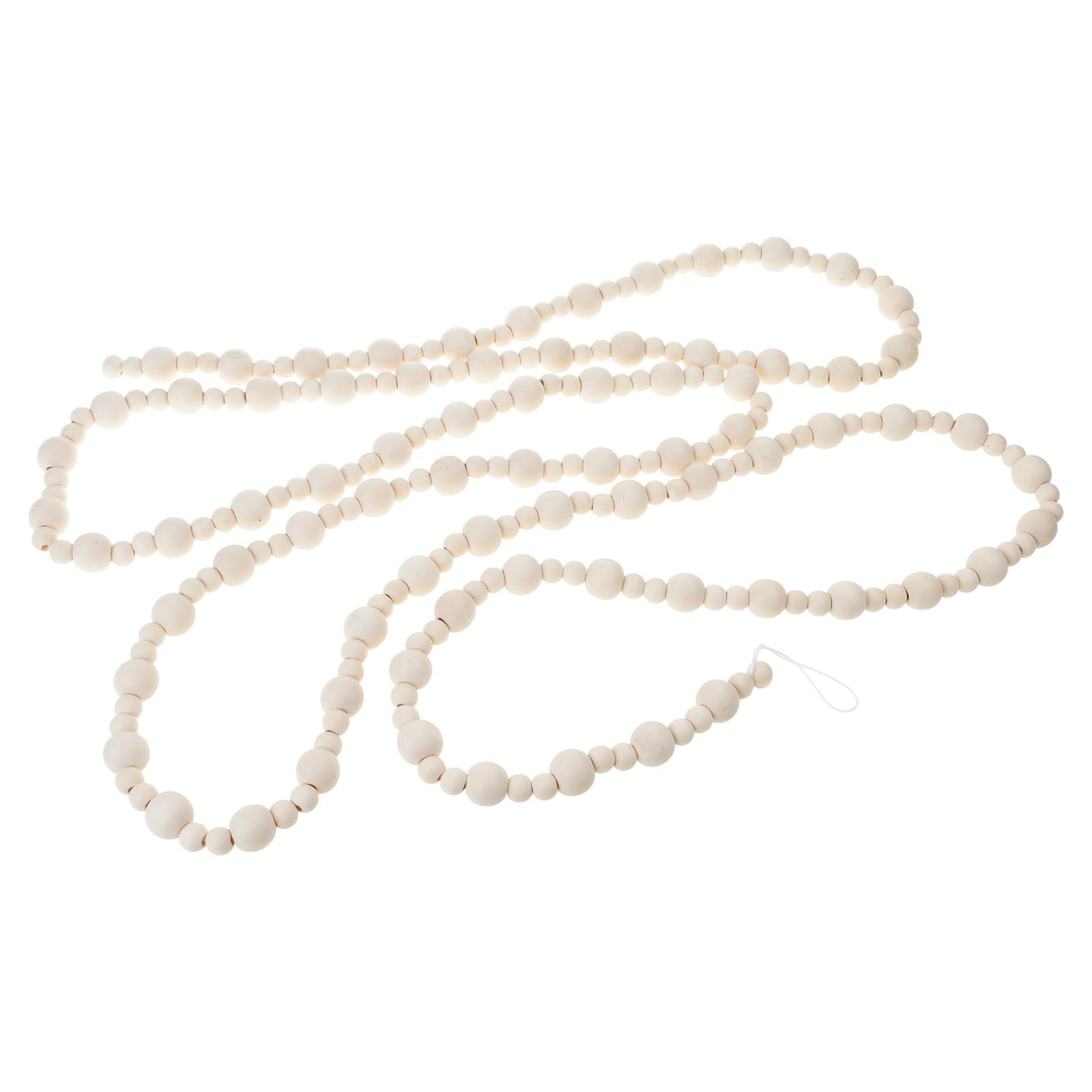 carotoe Wooden Bead Garlands for Christmas Tree Decorations, Holiday Party Supplies & Family Crafting Activity Christmas Tree Ornament